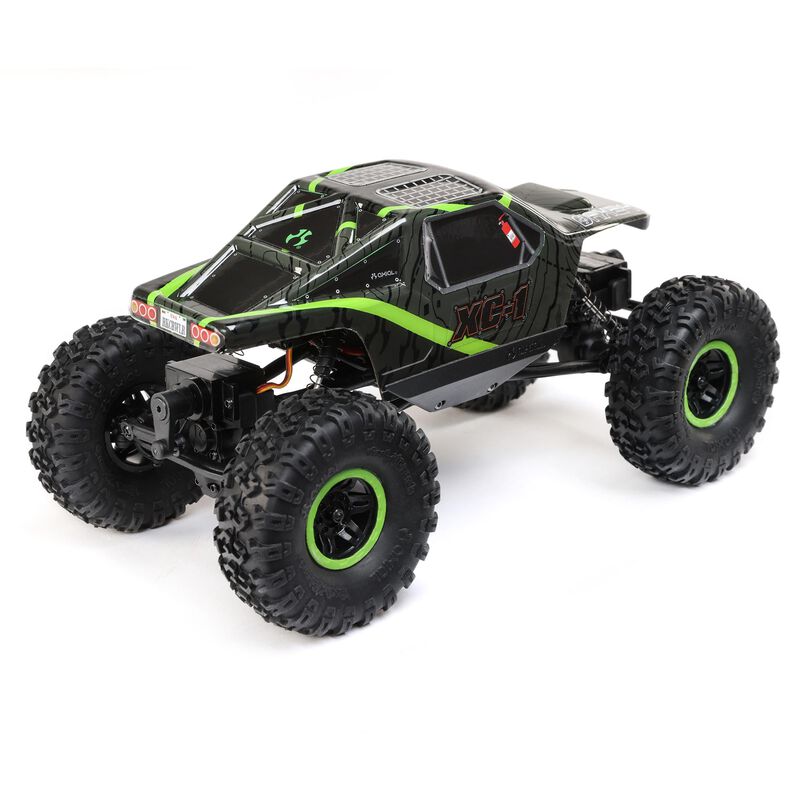 AXI00003T1 AX24 XC-1 4WS 1/24 Scale Mini Crawler RTR GREEN