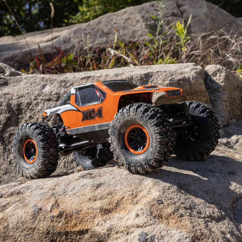 AXI00003T2 Axial AX24 XC-1 4WS 1/24 Scale RTR Mini Crawler, ORANGE