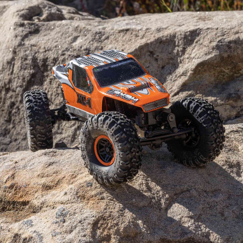 AXI00003T2 Axial AX24 XC-1 4WS 1/24 Scale RTR Mini Crawler, ORANGE
