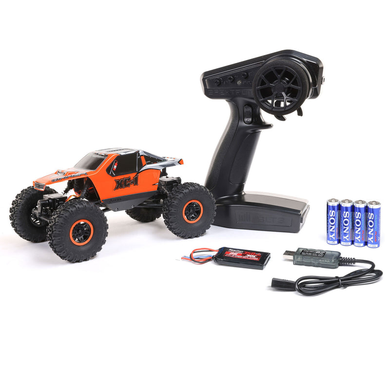 AXI00003T2 Axial AX24 XC-1 4WS 1/24 Scale RTR Mini Crawler, ORANGE
