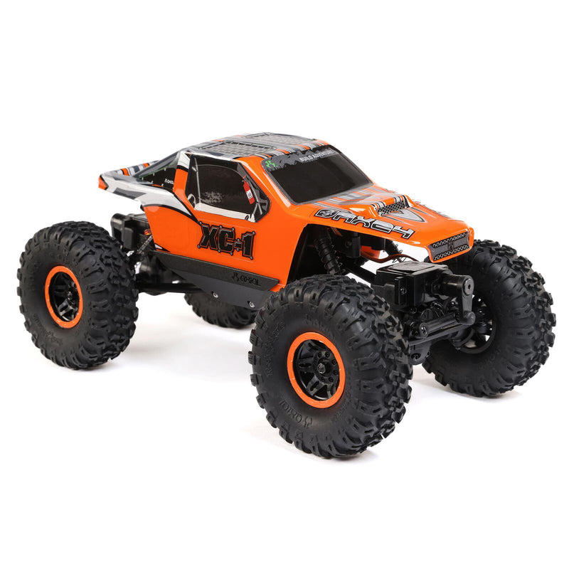 AXI00003T2 Axial AX24 XC-1 4WS 1/24 Scale RTR Mini Crawler, ORANGE
