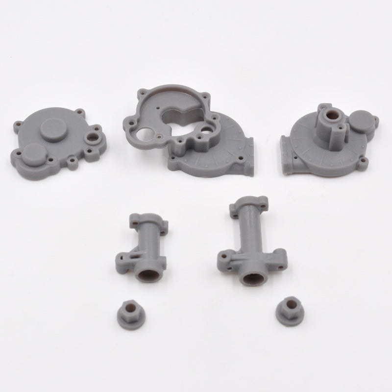 1RC3000 - 1RC Rear End, 1/18 Mid, Spr, EDM, LM
