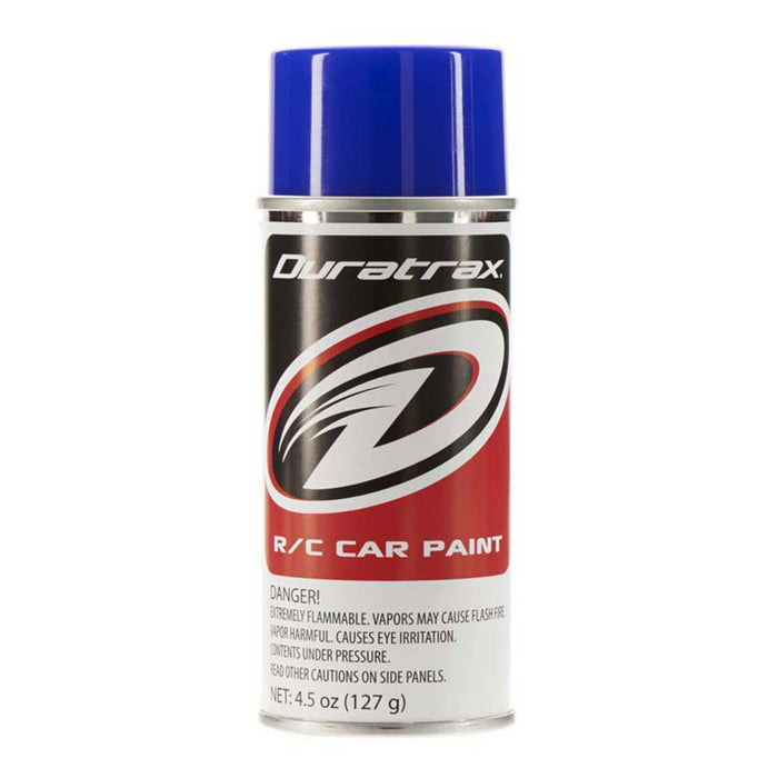 DTXR4252 Duratrax Polycarb Spray, Blue Flash, 4.5 oz