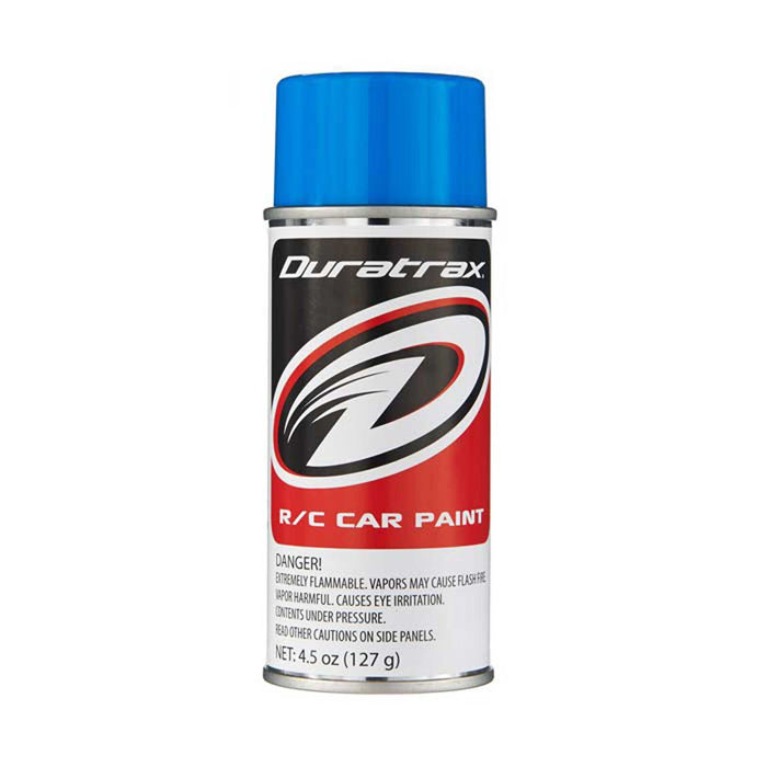 DTXR4282 Duratrax Polycarb Spray, Fluorescent Blue, 4.5 oz