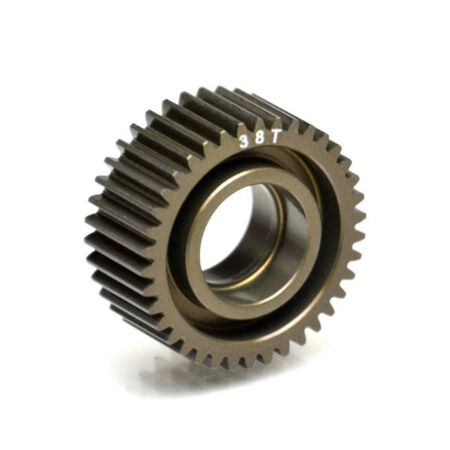 2048 - Exotek 22 5.0 Alloy Idler Gear, 38T Laydown (Not 22S)