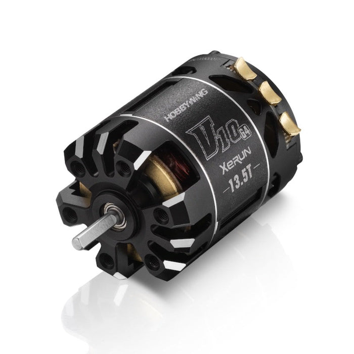 30401140 - Hobbywing XERUN 13.5T Sensored Brushless Motor V10 G4 (Black)