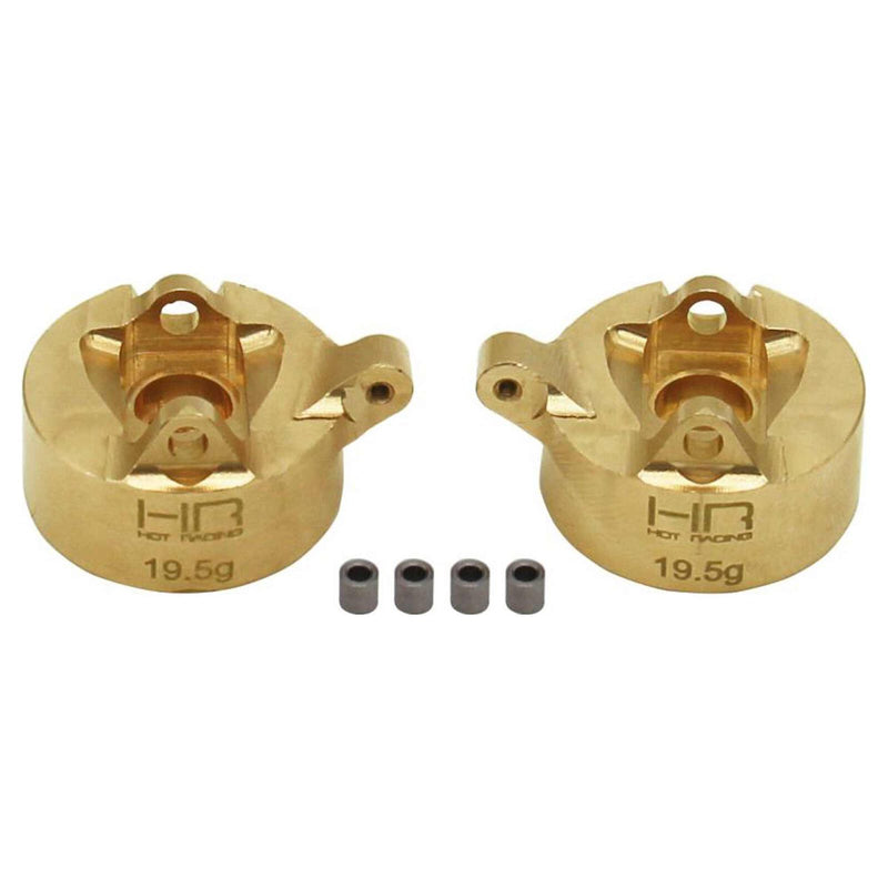 SXTF21XH - Hot Racing Extra Heavy Brass Front Steering Knuckle SCX24