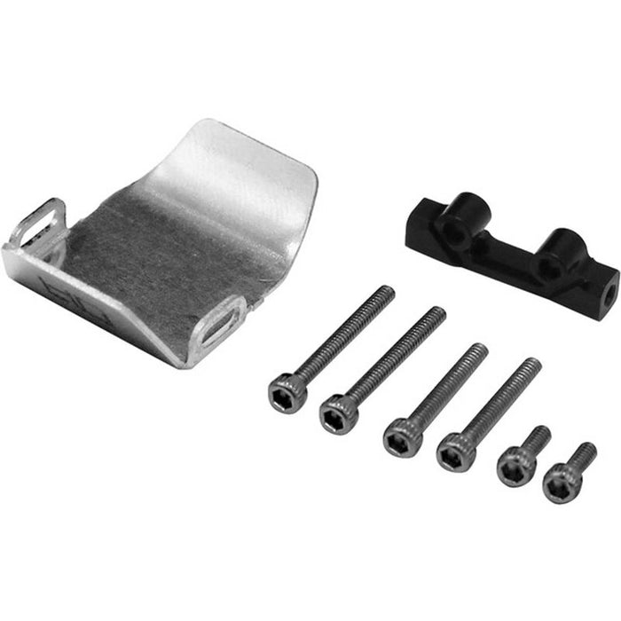 SXTF331CF Hot Racing Stainless Steel Front/Rear Axle Skid Plate: SCX24