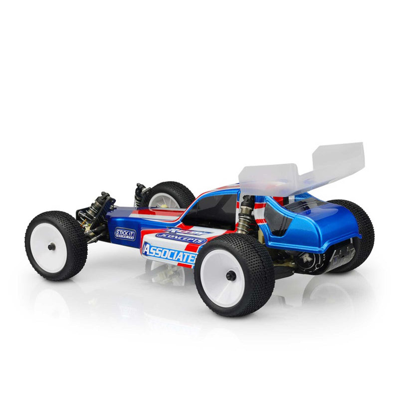 0434 - JConcepts Protector Clear Body with 5.5" Wing, RC10