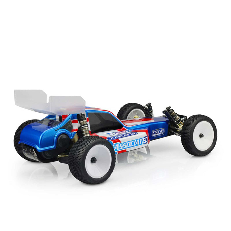 0434 - JConcepts Protector Clear Body with 5.5" Wing, RC10