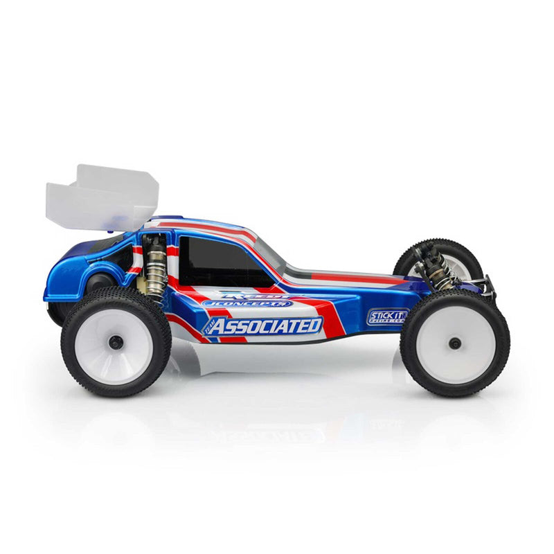 0434 - JConcepts Protector Clear Body with 5.5" Wing, RC10