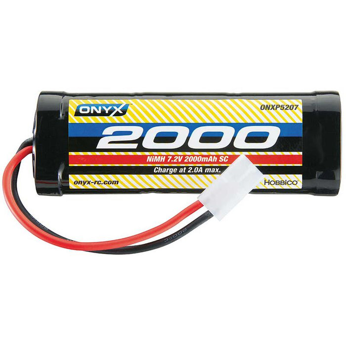 ONXP5209 - Onyx 7.2V 2000mAh 6-Cell Sub-C Stick NiMH Battery: Tamiya Connector