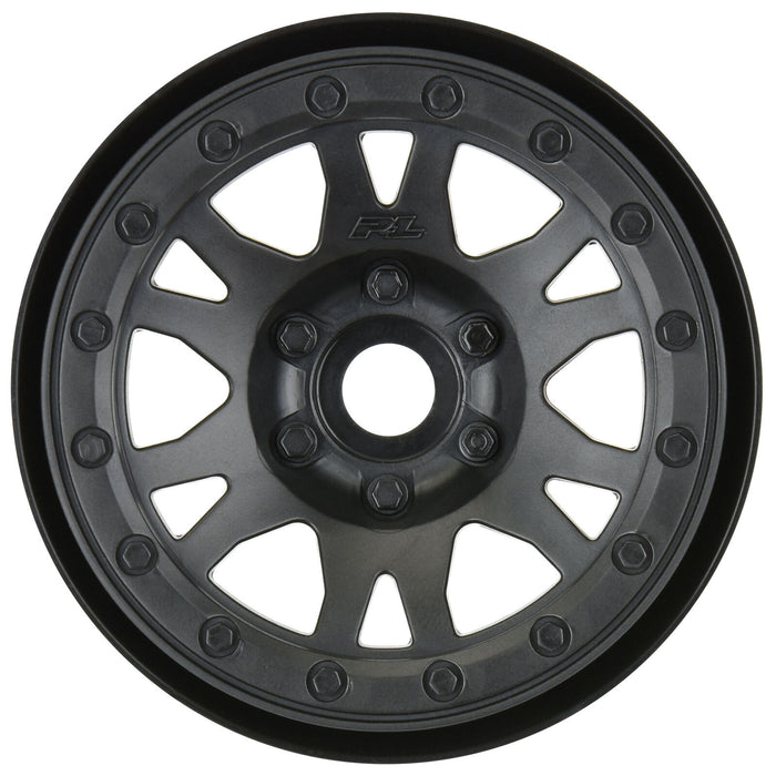 2805-03 Pro-Line 1/10 Impulse F/R 2.2" 12mm Crawler Wheels (2) Black