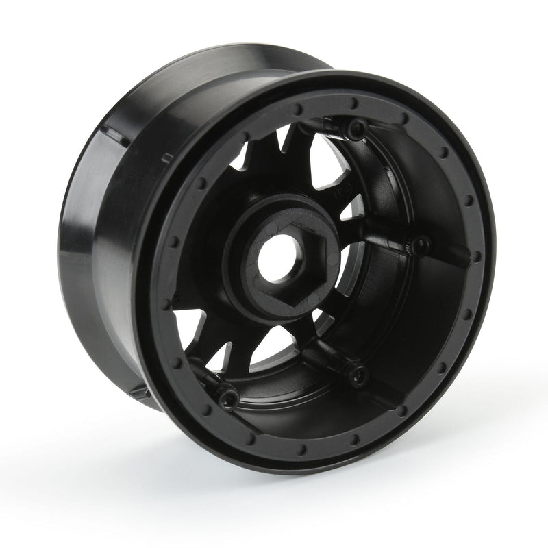 2805-03 Pro-Line 1/10 Impulse F/R 2.2" 12mm Crawler Wheels (2) Black