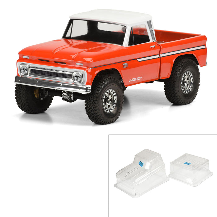 3483-00 Proline 1966 Chevrolet® C-10™ Clear Body (Cab & Bed) for SCX10™ Trail Honcho™ 12.3" (313mm) Wheelbase
