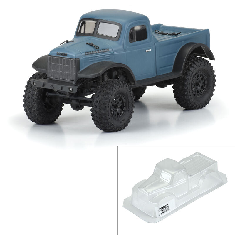 3565-00 - Pro-Line 1/24th 1946 Dodge Power Wagon Clear Body: SCX24 JLU