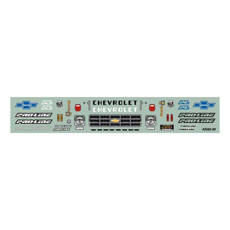 3583-00 - 1/24 1978 Chevy K-10 Clear Body: SCX24