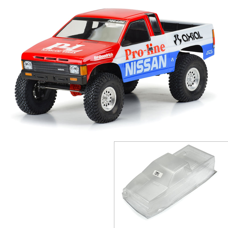 3608-00 Proline 1/10 1987 Nissan Hardbody D21 Clear Body 12.3" (313mm) WB Crawlers