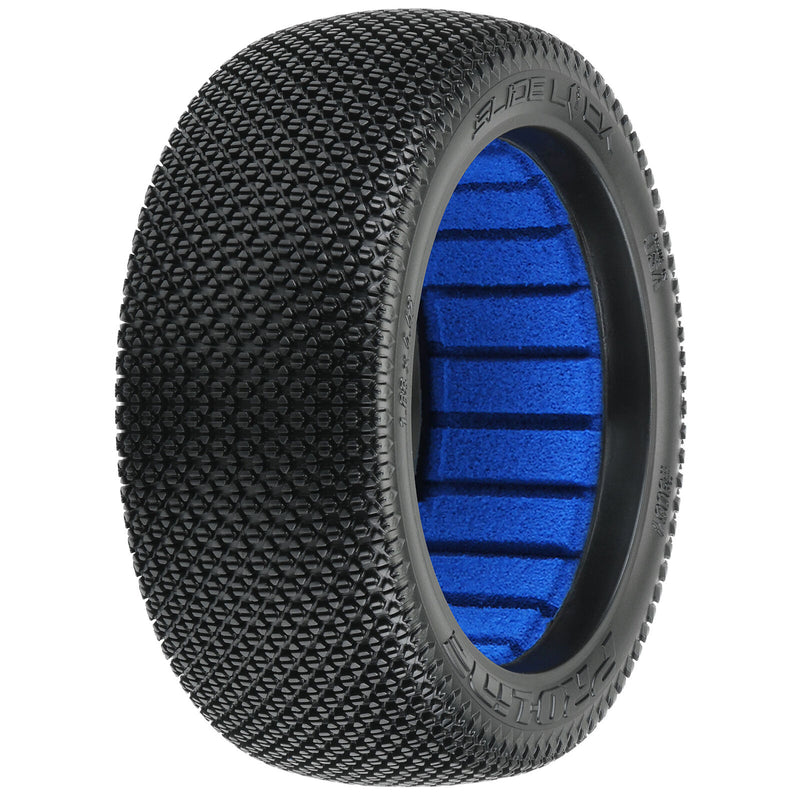 9064-03 Proline 1/8 Slide Lock M4 Front/Rear Off-Road Buggy Tires (2)