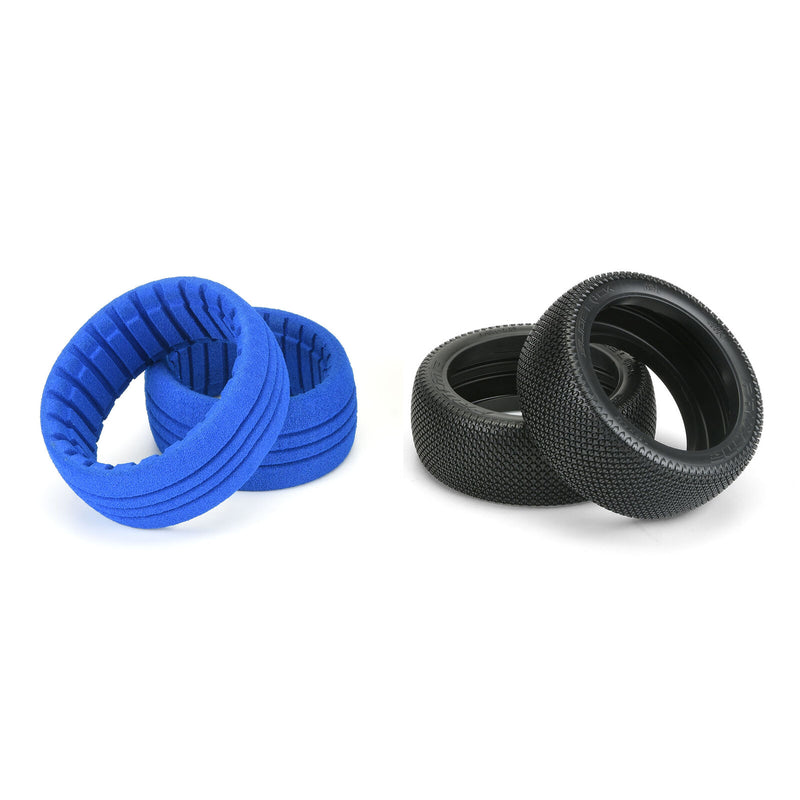 9064-03 Proline 1/8 Slide Lock M4 Front/Rear Off-Road Buggy Tires (2)