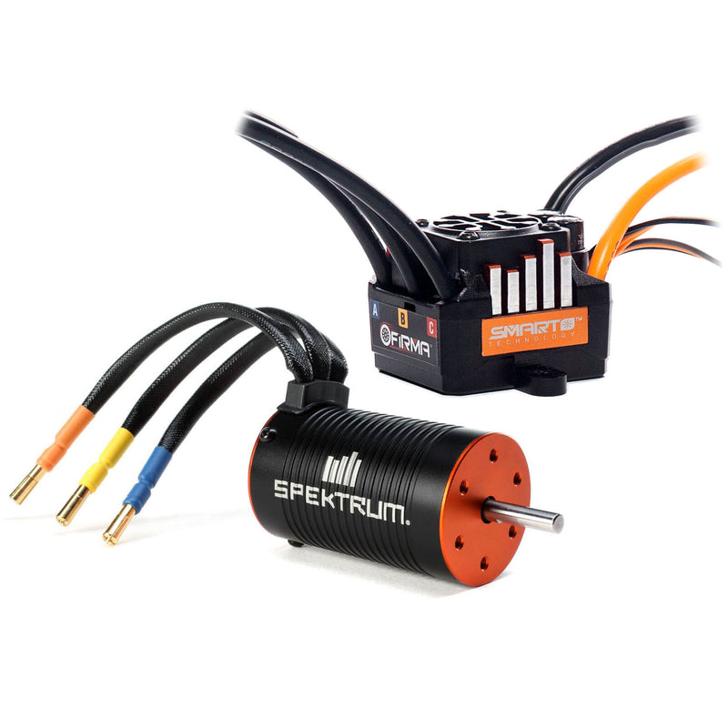 SPMXSEMC02 Spektrum 1/10th Scale Brushless 4000KV Motor/ESC Combo