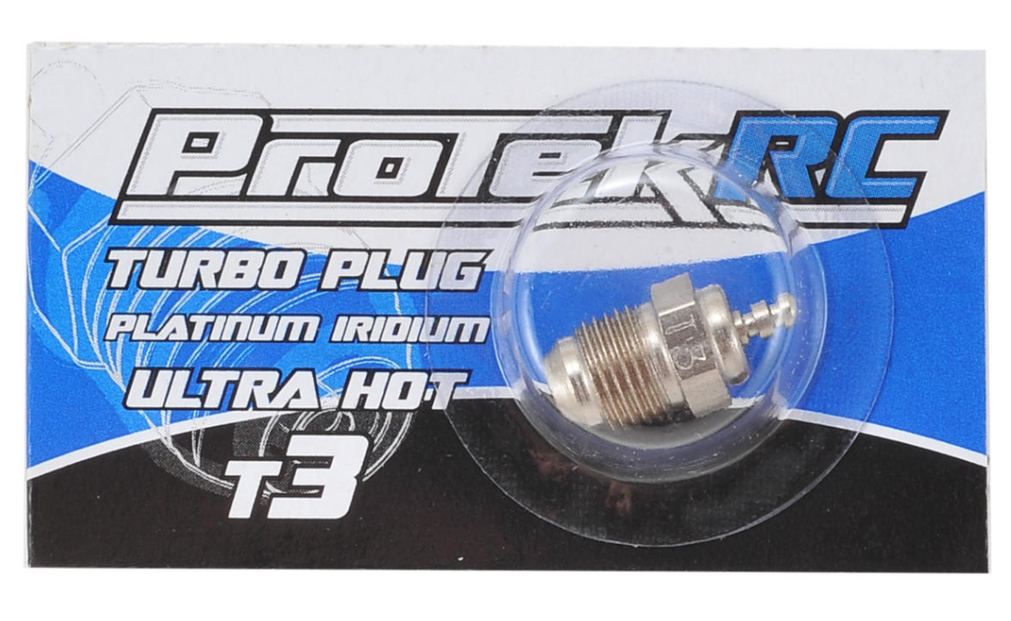 PTK-2550 ProTek RC T3 Ultra Hot Turbo Glow Plug (.12 and .21 Engines)