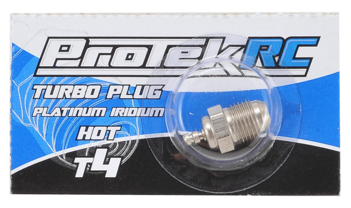 PTK-2551 ProTek RC T4 Hot Turbo Glow Plug (.12 and .21 Engines)