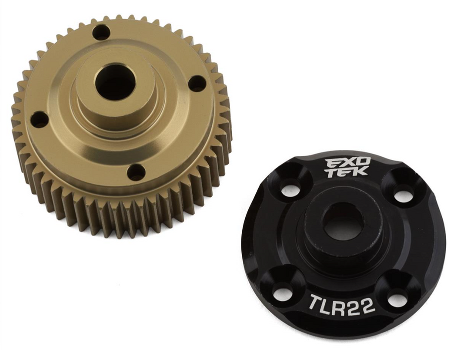 2089 - Exotek TLR 22 5.0 Aluminum Differential Gear Case