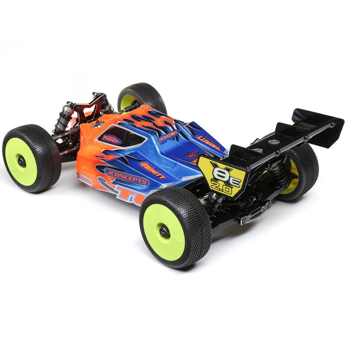 TLR04012 8X/# 2.0 Combo Kit 1/8 Nitro/Electric Buggy
