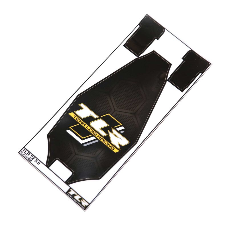 TLR331054 - TLR 22 5.0 Chassis Tape Print Precut