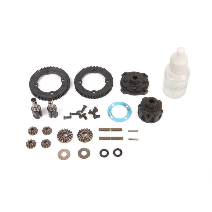 TLR332085 Losi Center Diff Complete, Metal 22X-4