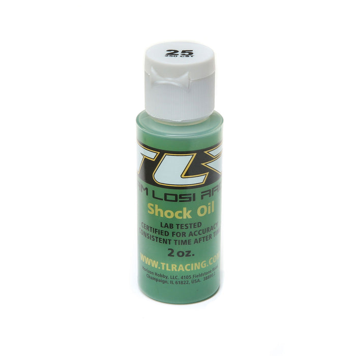 TLR74004 - TLR Silicone Shock Oil, 25WT, 250CST, 2oz