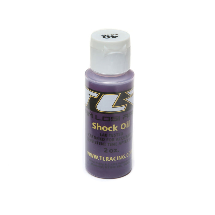 TLR74010 Losi Silicone Shock Oil, 40WT, 516CST, 2oz