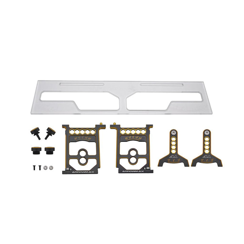 AM171043-LE Arrowmax Set-Up System 1/10-1/12 Pan Cars & Bag