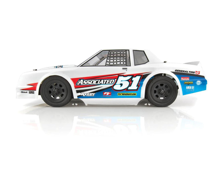 70030C Team Associated SR10 1/10 2WD Brushless Electric Dirt Oval Race Car RTR w/ Battery & Charger