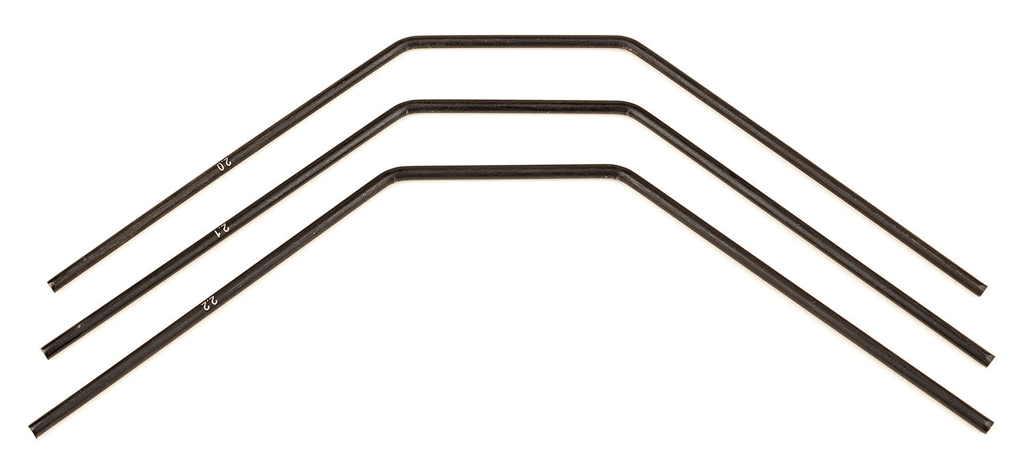 81129 Team Assocaited FT Front Anti-Roll Bars 2.0-2.2mm