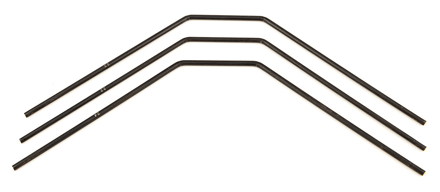 81139 Team Associated FT Rear Anti-Roll Bars, 2.2-2.4mm
