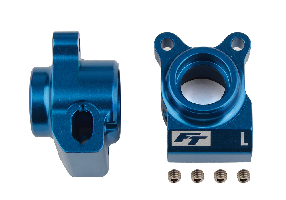 91877 Team Associated RC10B6.2 Aluminum Rear Hubs Blue