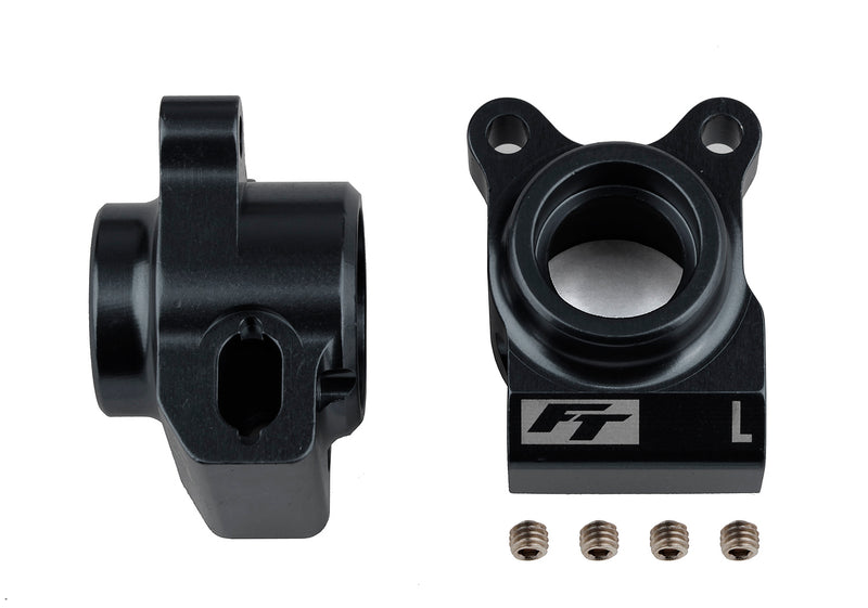 91878 Team Associated RC10B6.2 Aluminum Rear Hubs Black