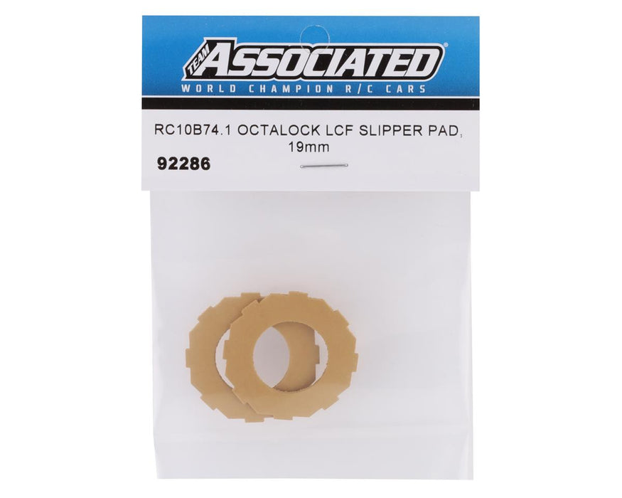 92286 Team Associated Factory Team B6 19mm Octalock LCF Slipper Pad