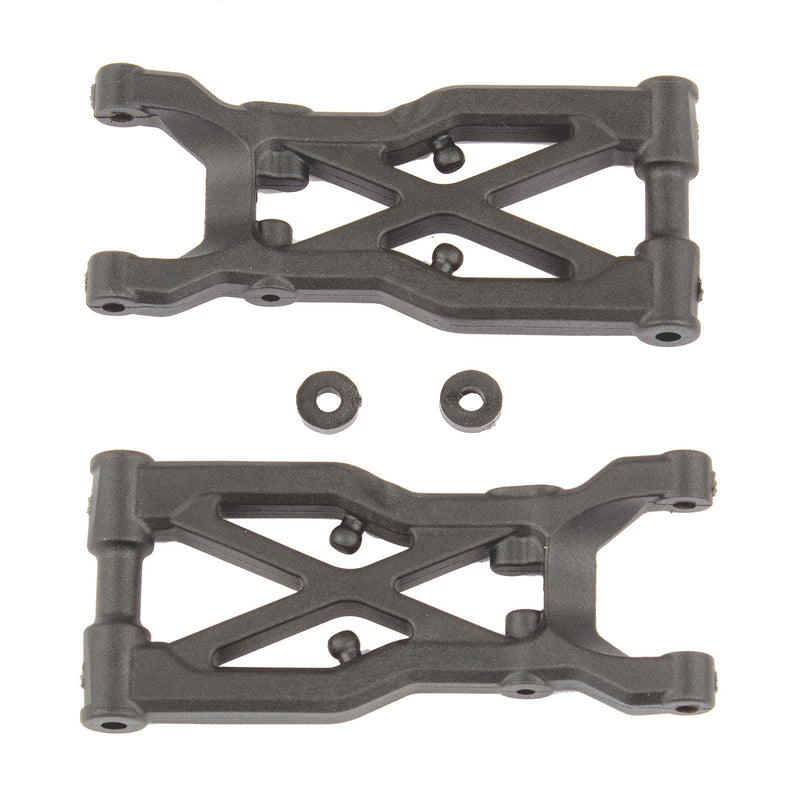92298 Team Associated RC10B74 FT Rear Suspension Arms Carbon