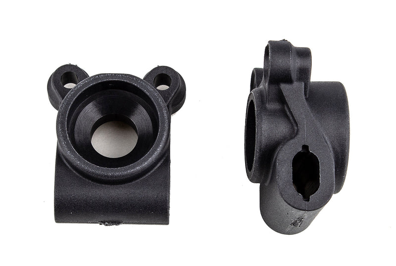 92302 Team Associated RC10B74.1 FT Rear Hubs Carbon