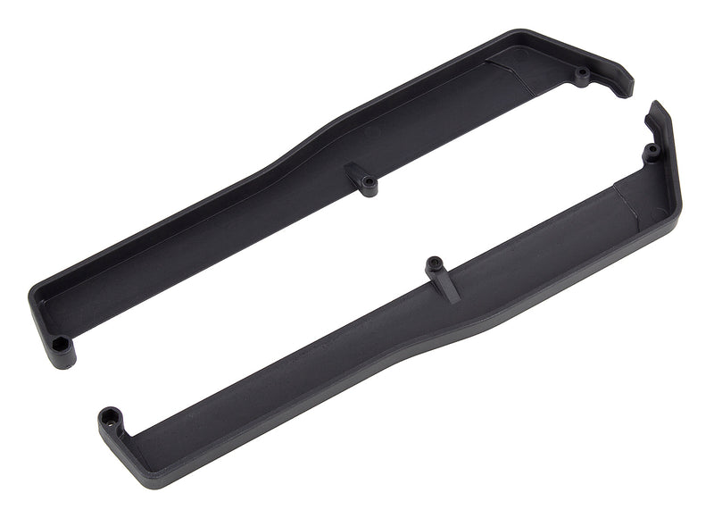 92303 Team Associated RC10B74 Team Associated Side Rails Carbon