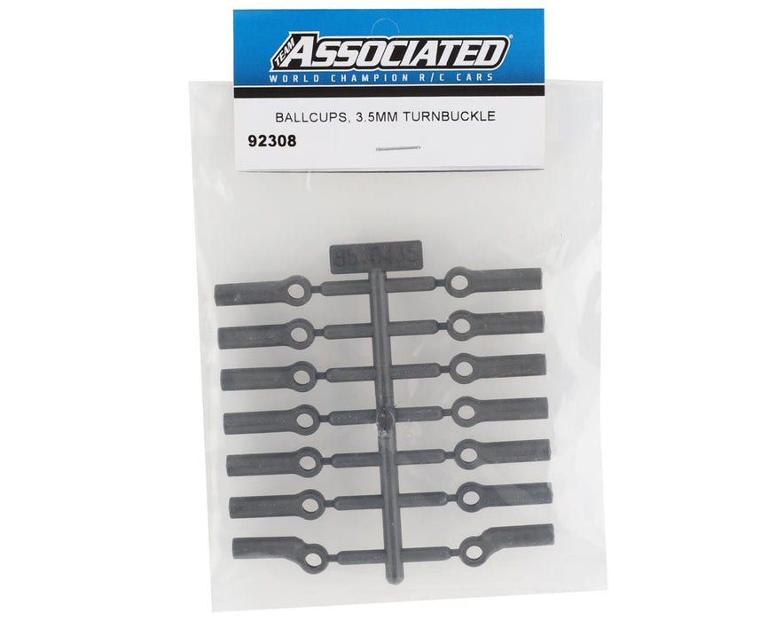 92308 Associated Ball Cups, for 3.5mm Turnbuckles