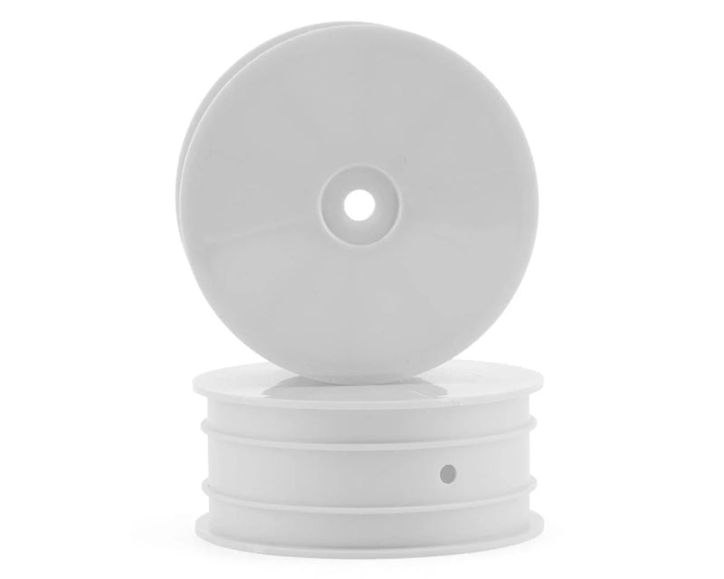 92362  Team Associated 12mm Hex 2.2 4WD Front +1.5mm Buggy Wheels (2) (B74) (White)