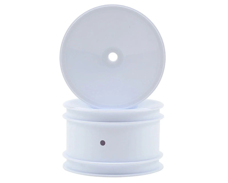 9695 Team Associated 12mm Hex 2.2 Rear Hex Wheels (2) (B6/B64) (White)
