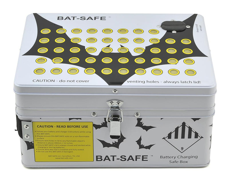 BAFBATSAFE Bat-Safe LiPo Battery Charging Safe Box