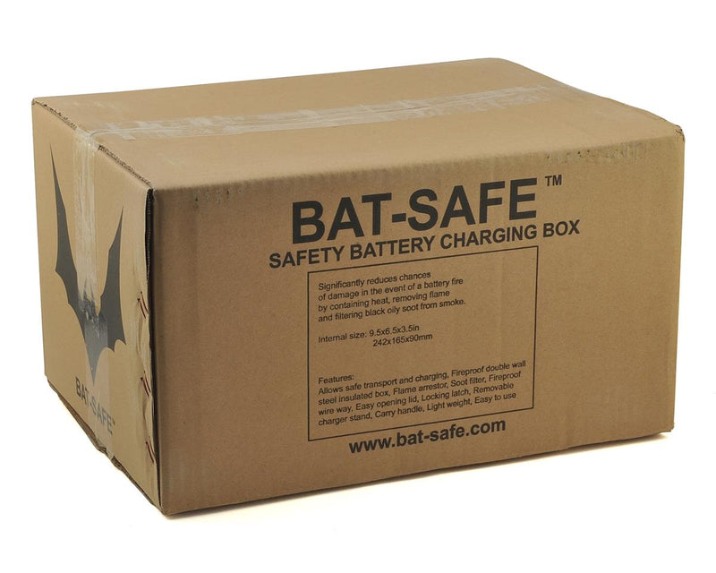 BAFBATSAFE Bat-Safe LiPo Battery Charging Safe Box