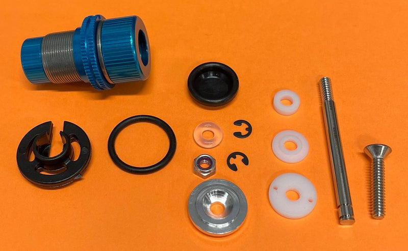 TAM-1000BL Hyperdrive Blue Tamiya Center Shock w/ Adapter (TAM1000BL)