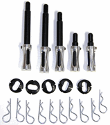 GFR-1040 - Hyperdrive Adjustable Clip Post (Silver)